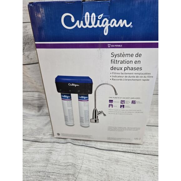 Culligan US-2 Under Sink Drinking Water Filtration System, 2-Stage - Picture 4 of 7
